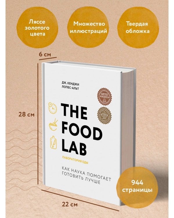 The Food Lab. Лаборатория еды. Легендарная книга о том, как готовить правильно