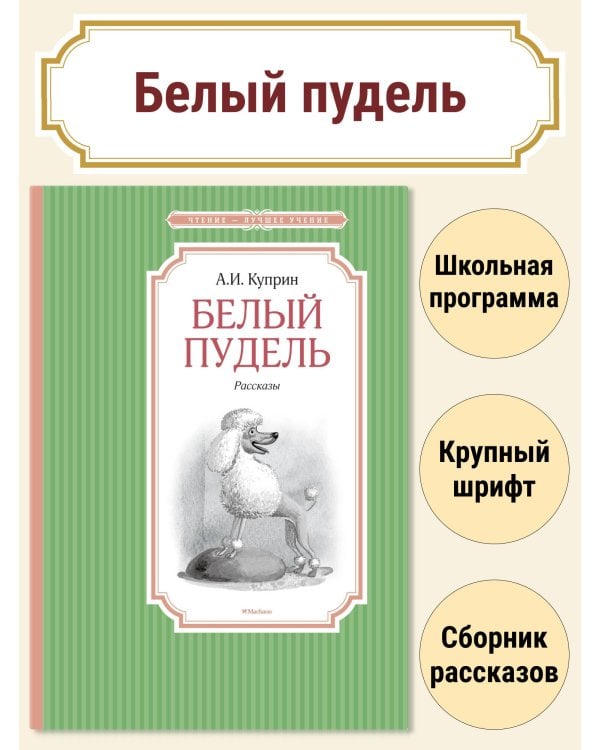 Белый пудель