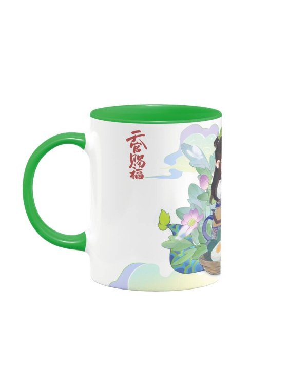 Кружка керамическая "Благословение небожителей. Чиби Дуаньу. 330 мл"