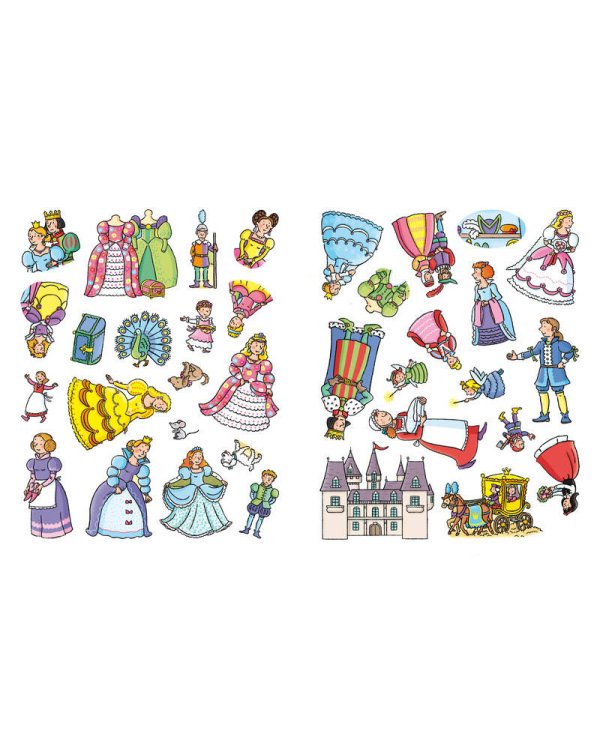 Принцессы (с наклейками)