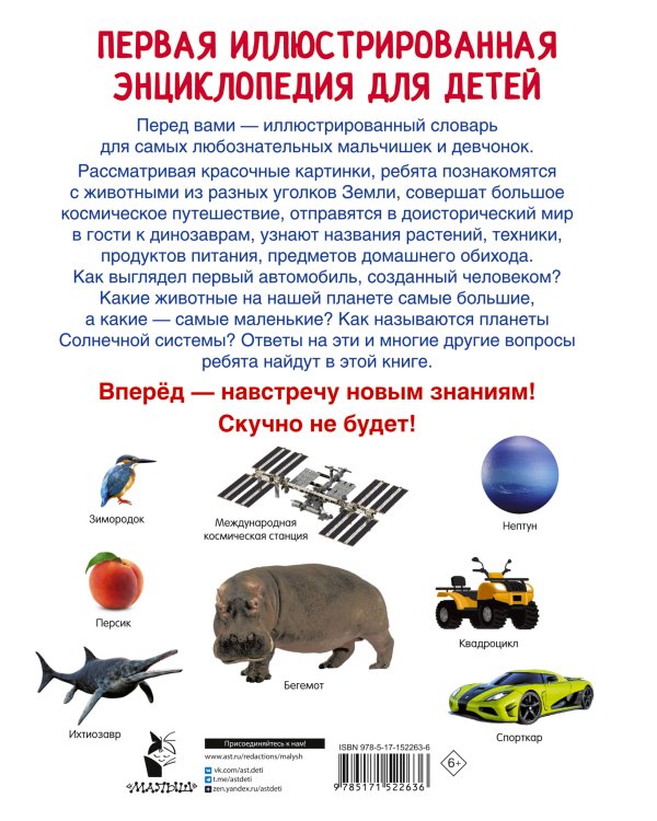 Первая иллюстрированная энциклопедия для детей