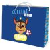 Щенячий патруль.Пакет подарочный большой - 1 (сине -красный),400*300*140 мм