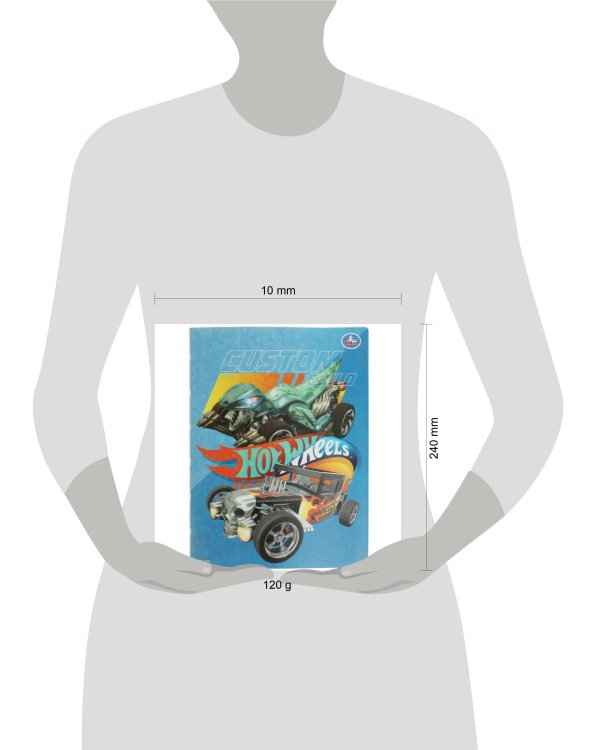 Папка ХОТ ВИЛС с 10 вкладышами Умка в кор.4*30шт