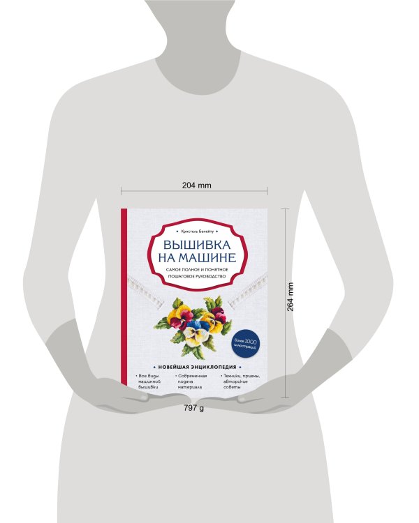 Вышивка на машине. Самое полное и понятное пошаговое руководство
