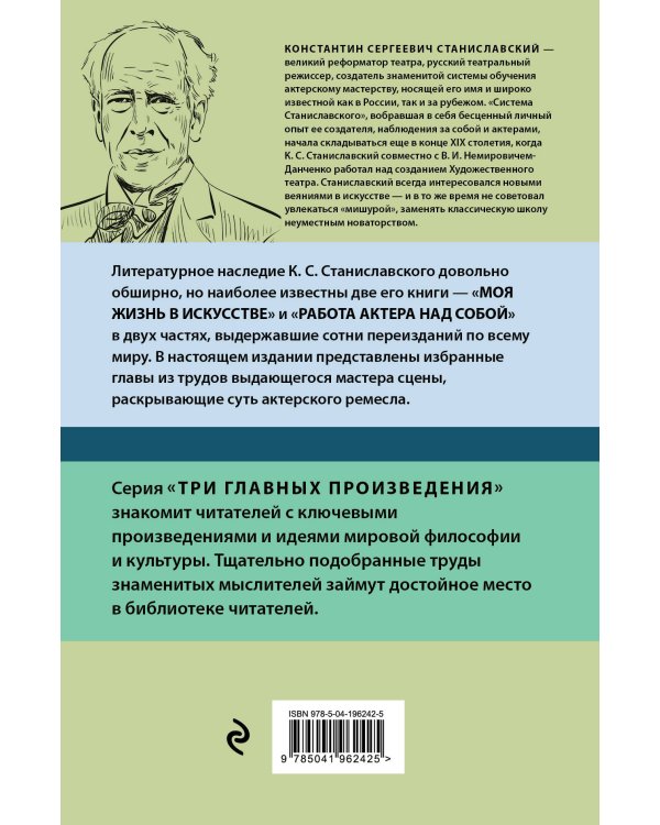 Константин Станиславский. Работа актера над собой Части 1 и 2. Моя жизнь в искусстве