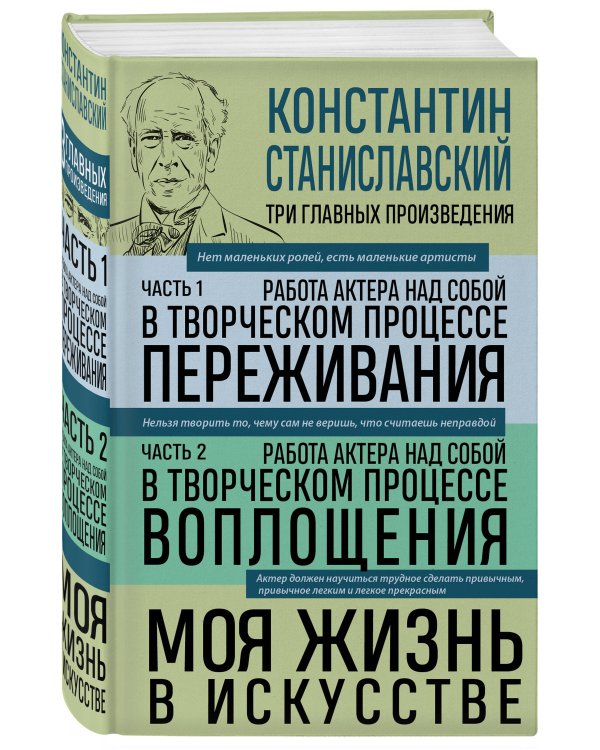 Константин Станиславский. Работа актера над собой Части 1 и 2. Моя жизнь в искусстве