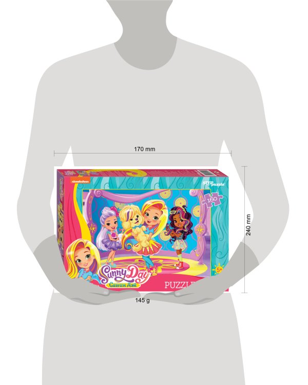 Мозаика "puzzle" 160 "Sunny Day" (Никелодеон)