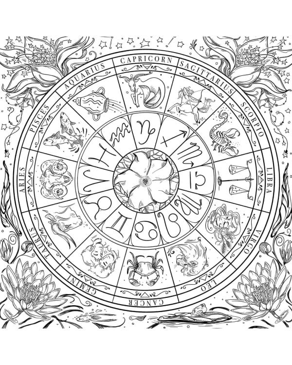 The Green Witch's Coloring Book Раскраска Зелёной Ведьмы /Книги на английском языке