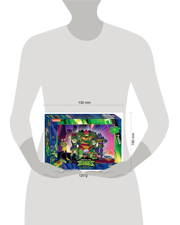 Мозаика "puzzle" 35 "Черепашки Ниндзя" (Никелодеон)