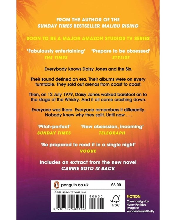 Daisy Jones and The Six (Taylor Jenkins Reid) Дейзи Джонс и The Six (Тейлор Дженкинс Рейд) /Книги на английском языке