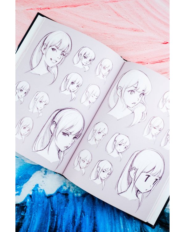 Sketch with Asia. Рисуем в стиле аниме и манга