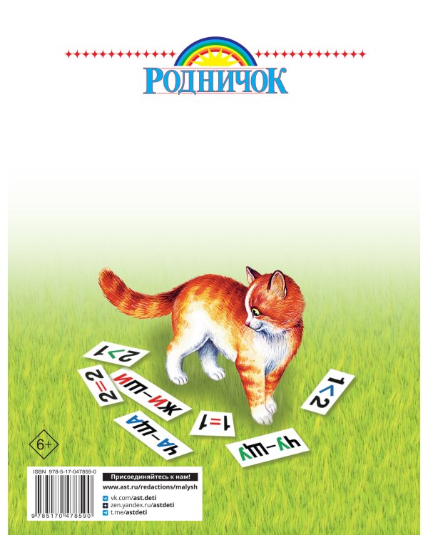 Справочник по русскому языку и математике. 1-4 класс. Родничок
