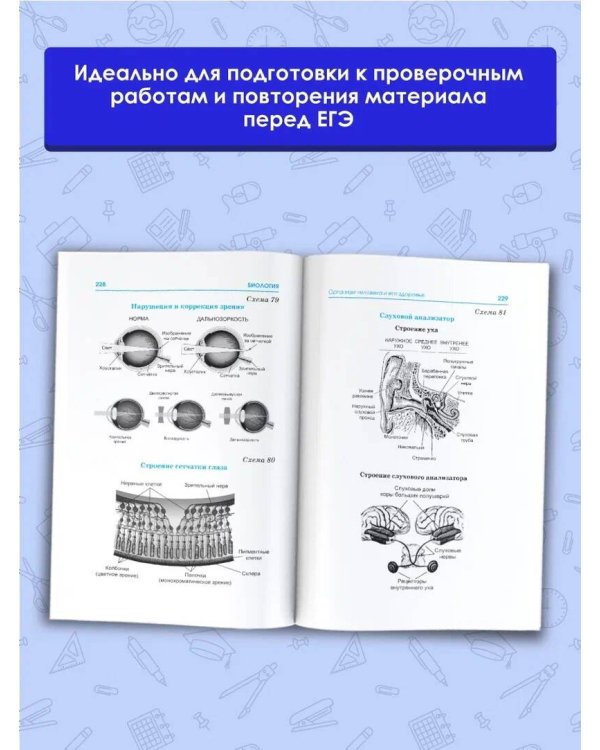 ЕГЭ. Биология. Весь школьный курс в таблицах и схемах для подготовки к единому государственному экзамену