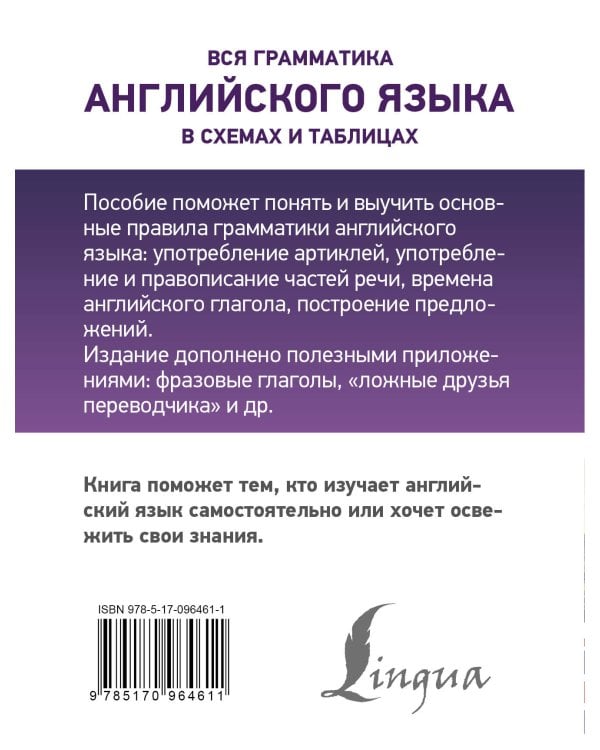 Вся грамматика английского языка в схемах и таблицах
