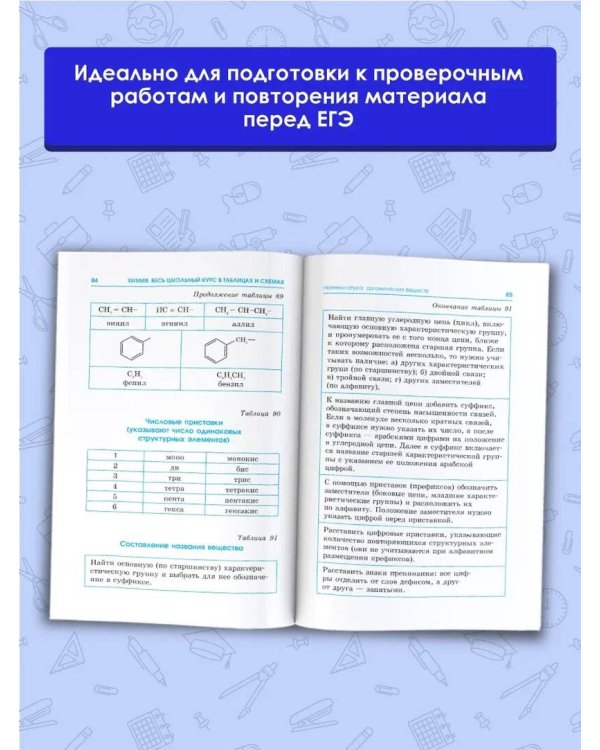 ЕГЭ. Химия. Весь школьный курс в таблицах и схемах для подготовки к единому государственному экзамену