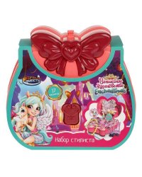 Набор стилиста ЭНЧАНТИМАЛС пл.чемодан.20*16*7,7см ИГРАЕМ ВМЕСТЕ в кор.2*40шт