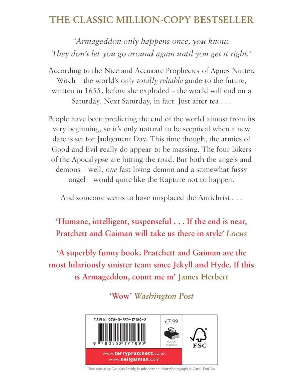 Good Omens (Terry Pratchett) Благие знамения (Терри Пратчетт) /Книги на английском языке