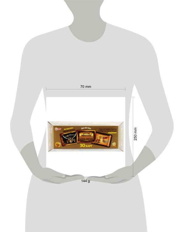 В поисках пиратских сокровищ. Настольная игра 250х100мм. Умные игры в кор.25шт