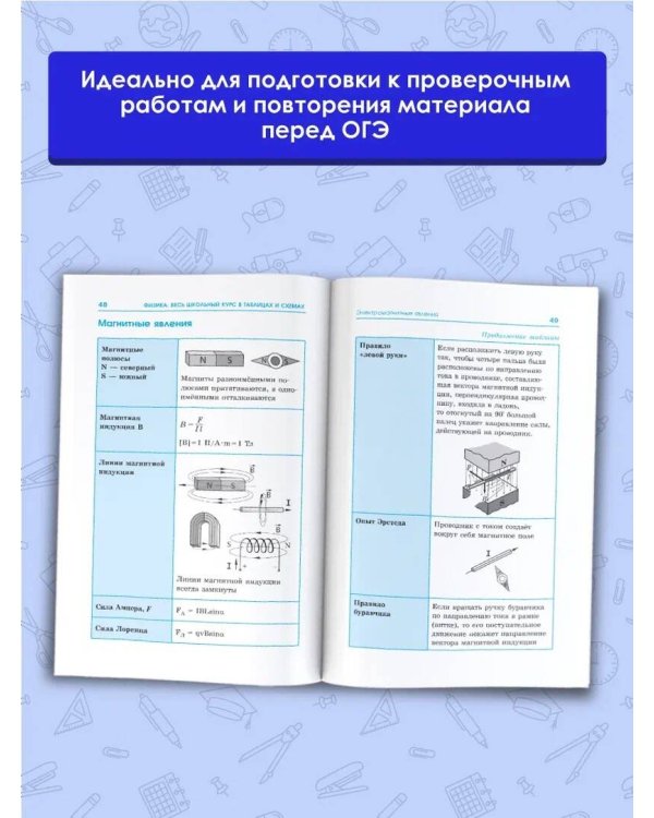 ОГЭ. Физика. Весь школьный курс в таблицах и схемах для подготовки к основному государственному экзамену