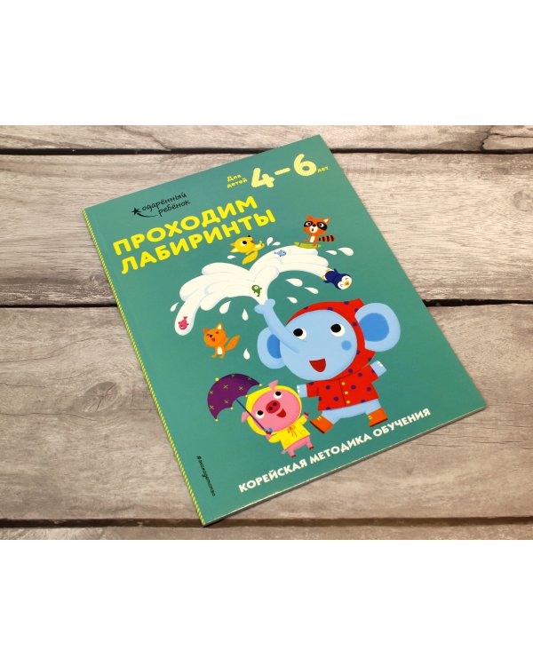 Проходим лабиринты: для детей 4–6 лет