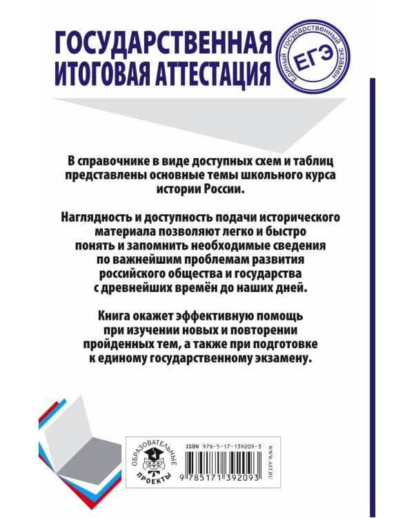 ЕГЭ. История. Весь школьный курс в таблицах и схемах для подготовки к единому государственному экзамену