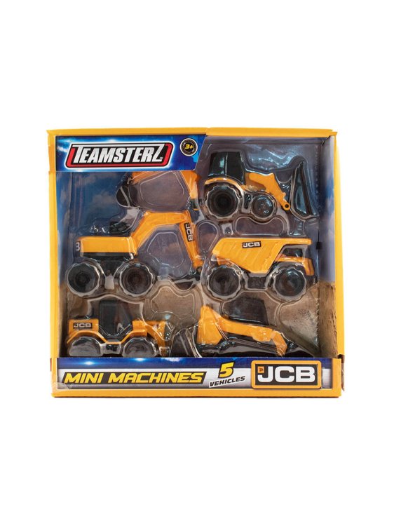 Строительная техника JCB серия Mini Moverz (5 шт в упак)