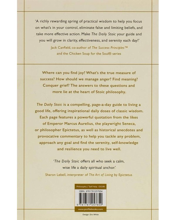 The Daily Stoic (Ryan Holiday) Сттоицизм на каждый день (Райан Холидэй) /Книги на английском языке