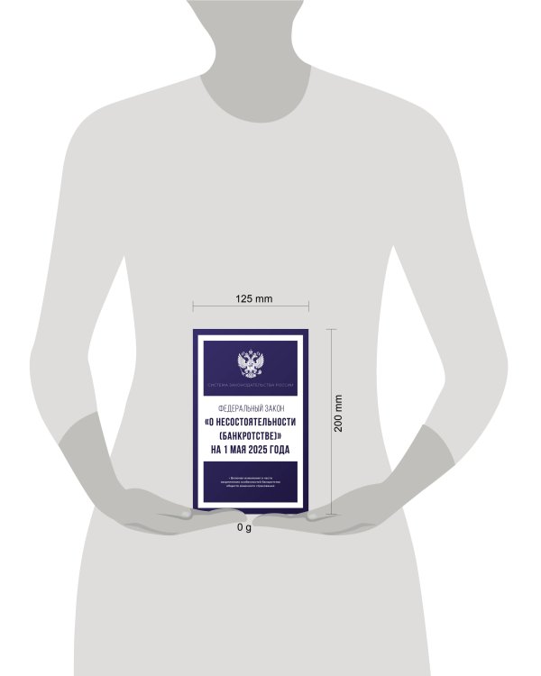 Федеральный закон "О несостоятельности (банкротстве)" на 1 мая 2025 года