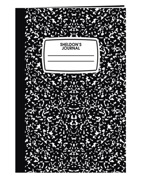 Блокнот-планер недатированный. Ежедневник Шелдона (А4, 36 л., на скобе)