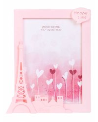 Фоторамка Париж, розовая 13х18 см ФР-1577