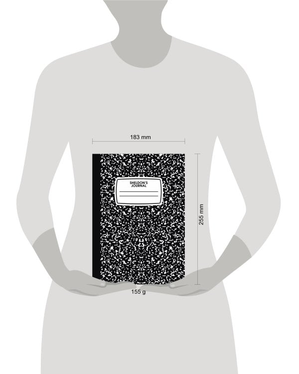 Блокнот-планер недатированный. Ежедневник Шелдона (А4, 36 л., на скобе)