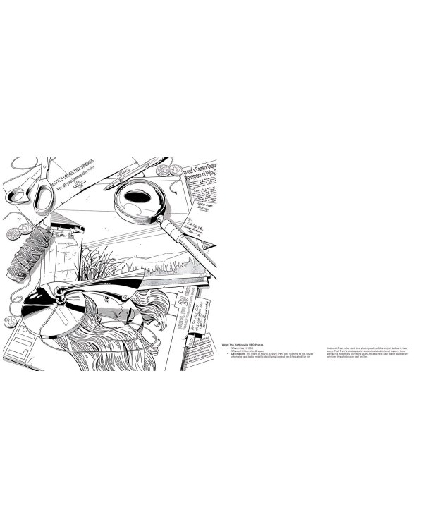 The Alien Encounters Coloring Book Раскраска «Встречи с инопланетянами» /Книги на английском языке