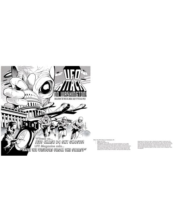 The Alien Encounters Coloring Book Раскраска «Встречи с инопланетянами» /Книги на английском языке