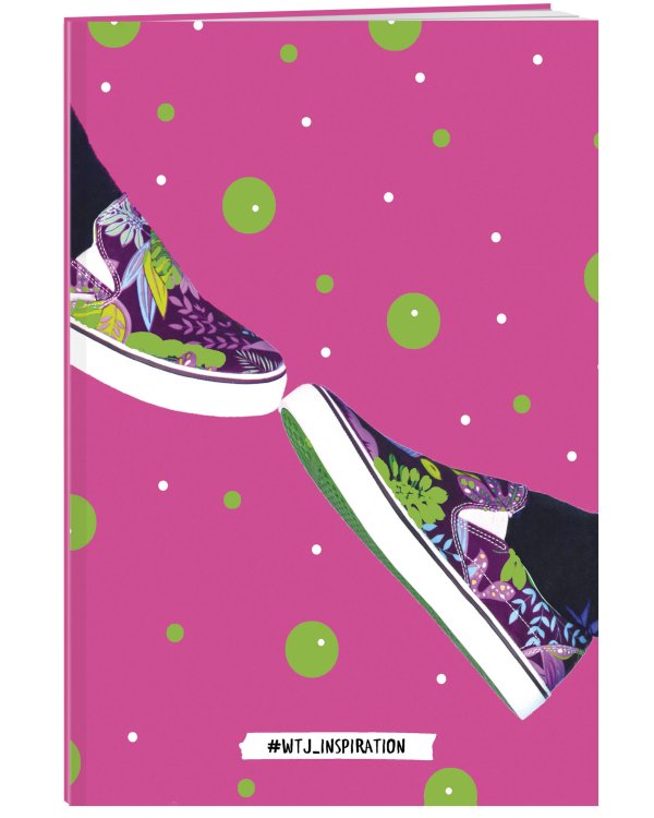 WTJ_inspiration. Тетрадь (А4, 40 л., УФ-лак, кеды)