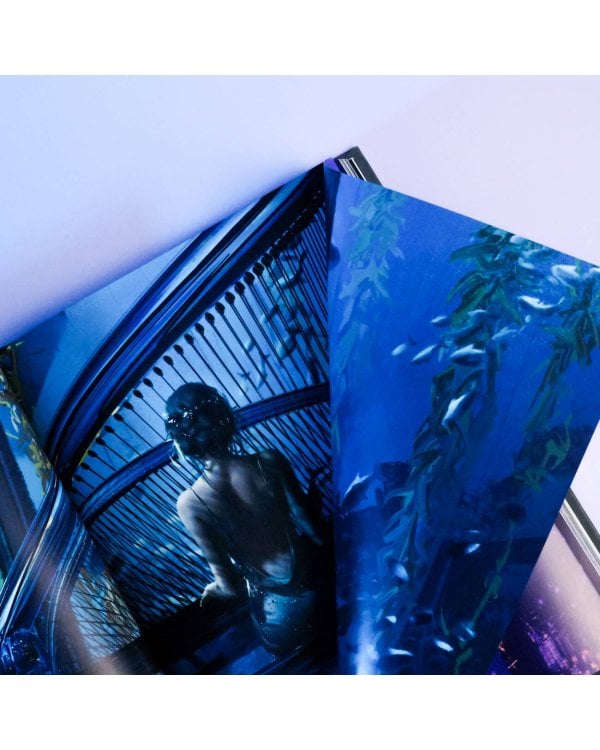 Призрачный Клинок. GhostBlade. Иллюстрации WLOP. Темная синева