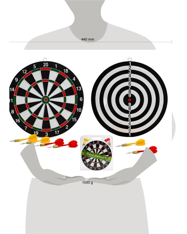 Серия Спорт и отдых. Дартс. ЦЕЛЬ 15" (37,5 см, металл). Арт. G20193