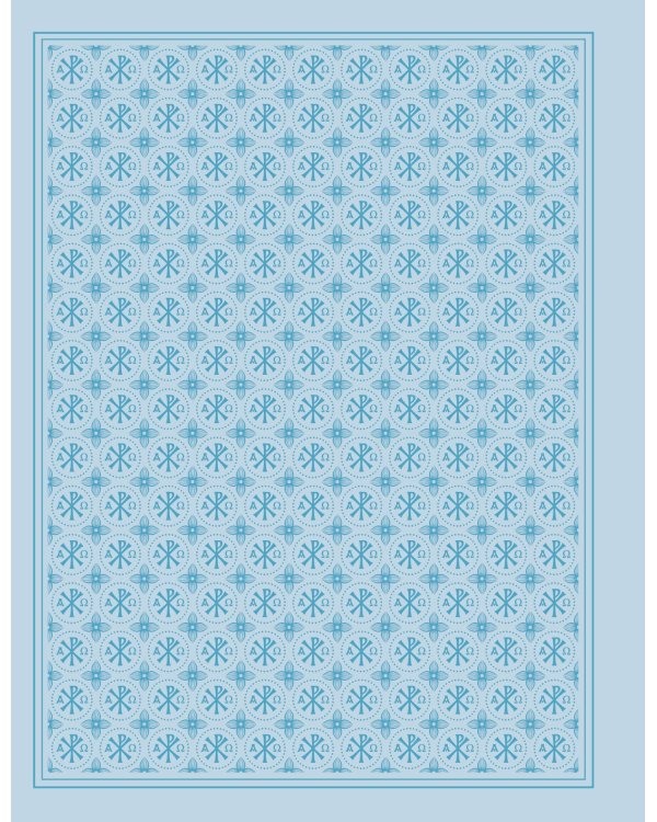 Библия. Ветхий и Новый завет. Эксклюзивное оформление (голубая)