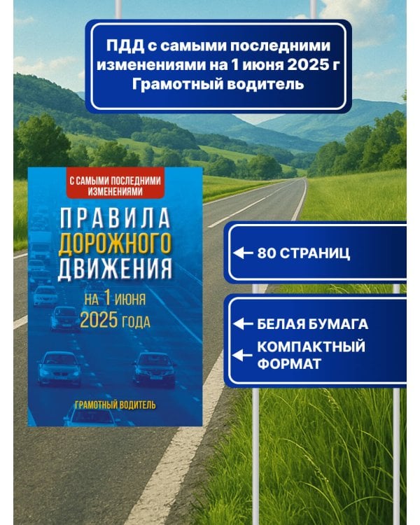 Правила дорожного движения с самыми последними изменениями на 1 июня 2025 года. Грамотный водитель
