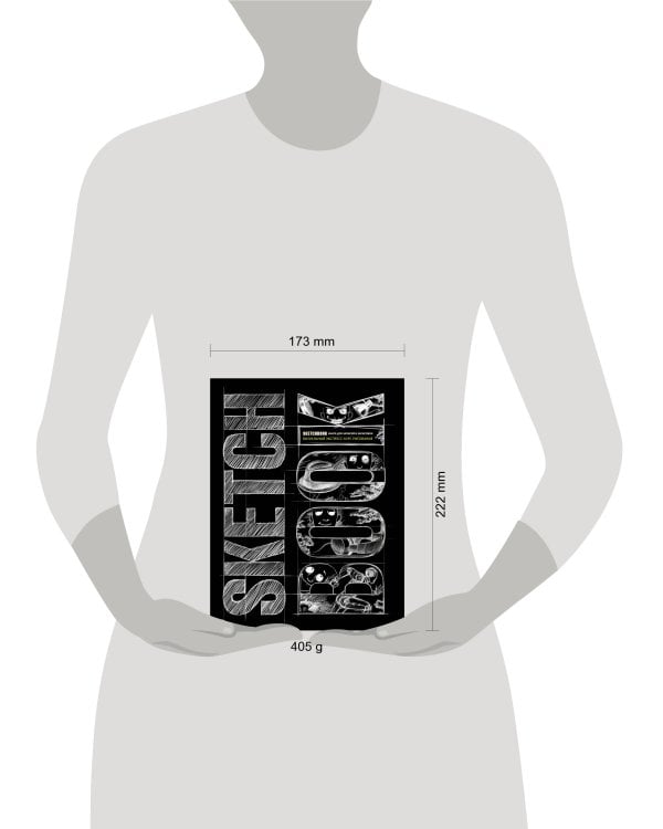 Sketchbook с уроками внутри. Визуальный экспресс-курс по рисованию (черный)