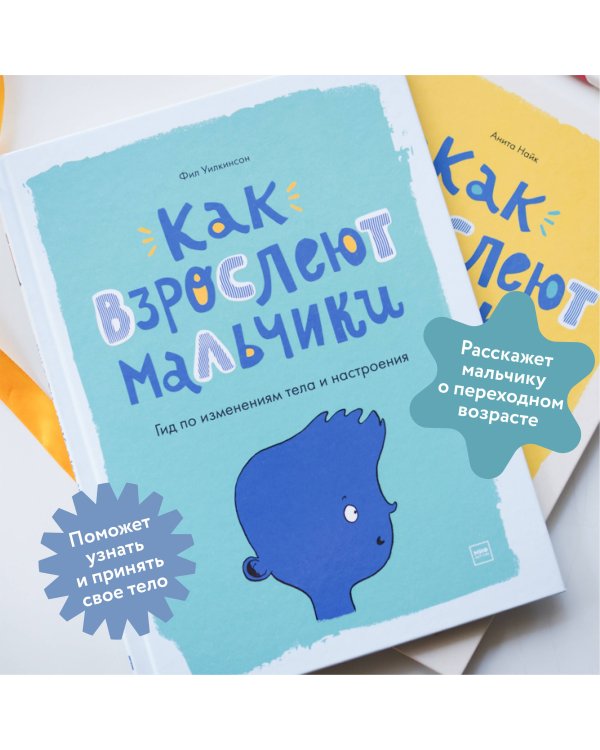 Как взрослеют мальчики. Гид по изменениям тела и настроения