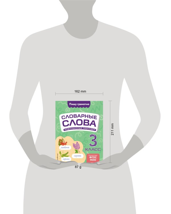 Словарные слова: комплексный тренажёр. 3 класс