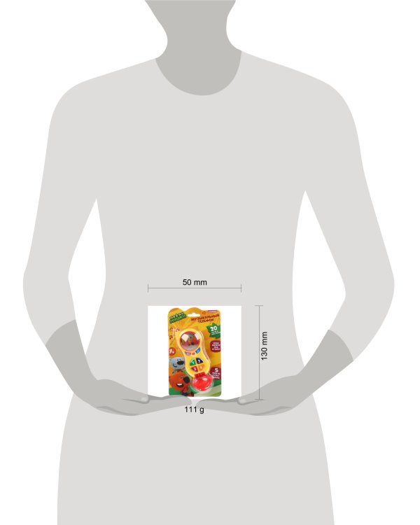 Музыкальный телефон Ми-ми-мишки 5 песен из м/ф, телефонные фразы и звуки, свет. Умка в кор.2*72шт