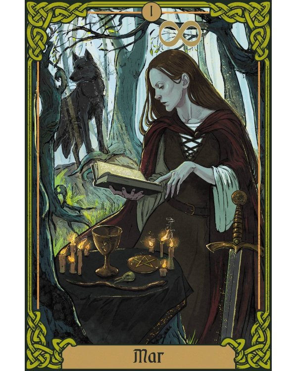Зачарованное Таро зеленой ведьмы
