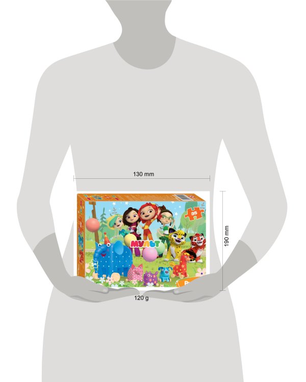 Мозаика "puzzle" 35 "Сказочный патруль и др. Мульт" (0+ Медиа)