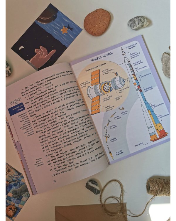 Полёты в космос. Детская энциклопедия (Чевостик) (Paperback)