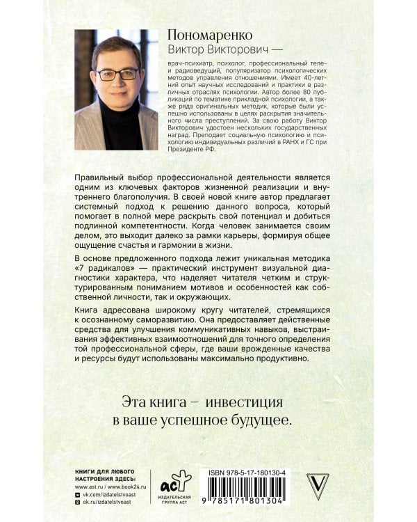 Призвание: по методике 7 радикалов. Счастье в самореализации