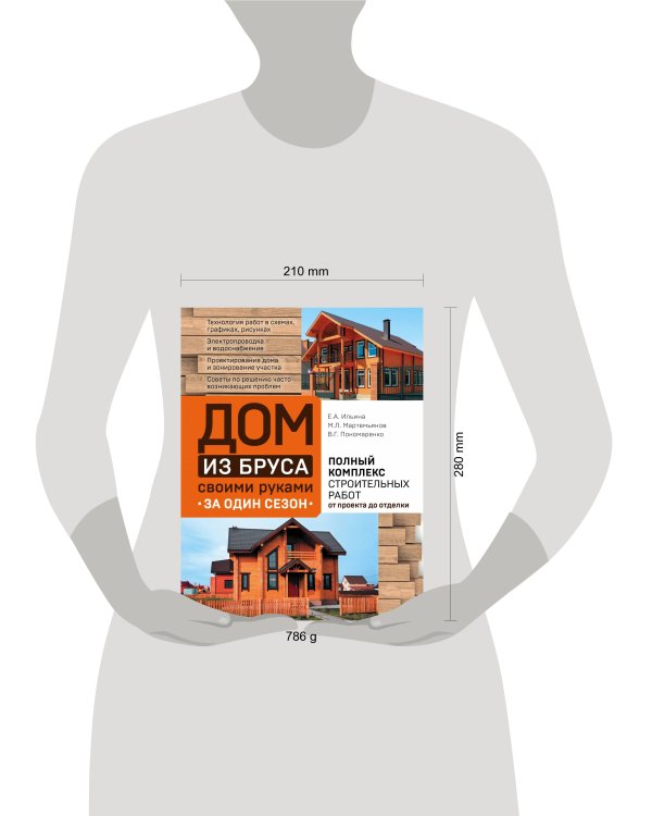 Дом из бруса своими руками за один сезон. Полный комплекс строительных работ от проекта до отделки