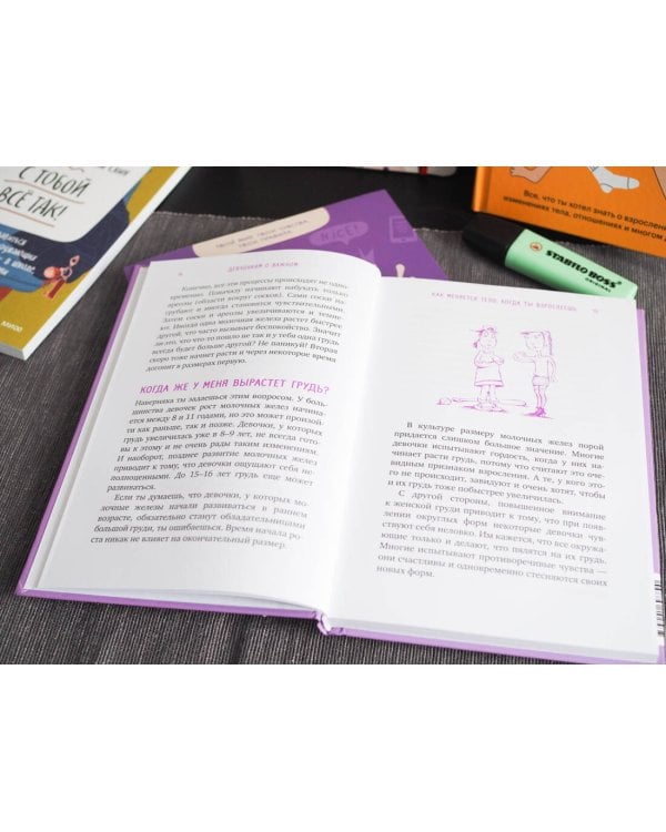 Девчонкам о важном. Все, что ты хотела знать о взрослении, месячных, отношениях и многом другом