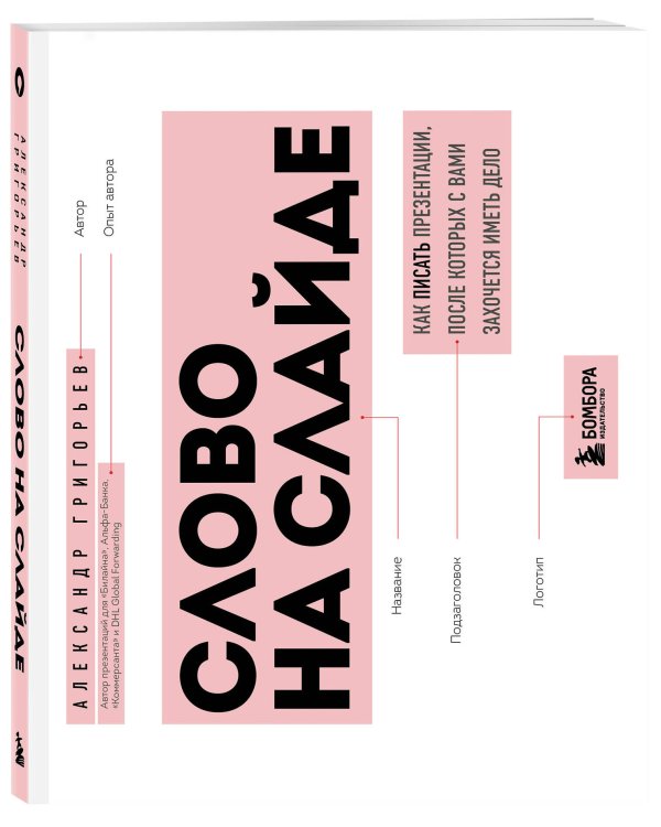 Слово на слайде. Как писать презентации, после которых с вами захочется иметь дело