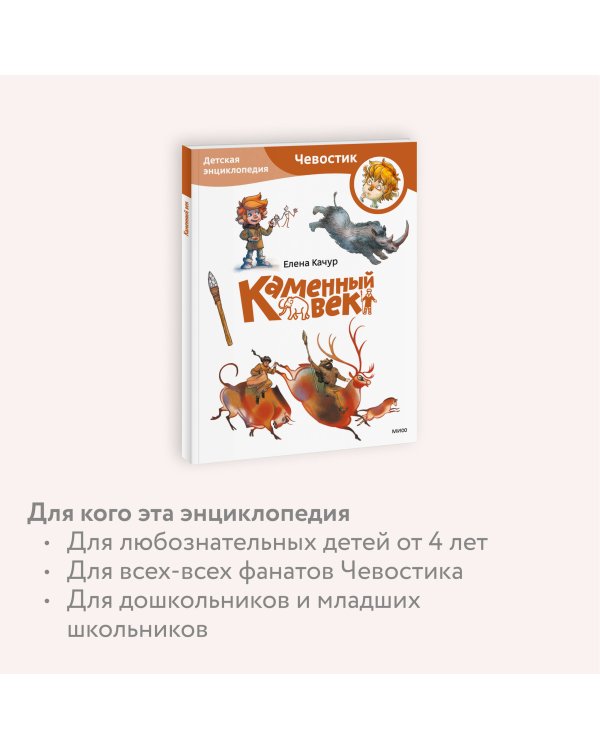 Каменный век. Детская энциклопедия (Чевостик) (Paperback)